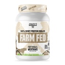 Axe &amp; Sledge Farm Fed 100% Whey Protein Isolate TEN 25g Protein ← Low Carb, Low Sugar, Gluten Free ← Protein Powder for Men and Women TEN Keto TEN Made in The USA ← 28 Servings, Vanilla Milkshake