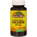 Calcio de ostras Blend de la naturaleza 500 mg Tabletas - 100 ct, Pack de 2