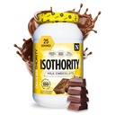 Isothority Whey Protein Isolate, Milk Chocolate, 2 lb - Ultra Absorbable Aminoácidos de cadena ramificado (BCAA) Polvo con 25g Proteína por ser, bajo carbohidrato - Construir músculo y recuperación acelerada