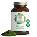 PURE SYNERGY Organic Barley Grass Juice Powder ← Chlorophyll-Rich Greens Powder ← Orgánica Cold-Presed Barley Grass Juice  durable for Energy, Detox, and Digestion Support (5.3 oz.)