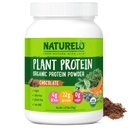 Pólvora de proteínas NATURELO, Chocolate, 22g Proteína - No GMO, Vegan, No Gluten, Dairy o Soy - No sabores artificiales, Coloración sintética, conservadores, o aditivos - 20 piezas
