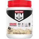 Muscle Milk Genuine Protein Powder, Cookies 'N Crème, 1,93 libras, 13 piezas, 32g Proteína, 3g Azúcar, Calcio, Vitaminas A, C & D, NSF certificada para Deporte, Energizante Snack, Embalaje Mayo Vary