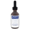 Encapsulaciones puras Zinc Liquid 15 mg  Zinc Gluconate Hypoallergenic Supplement for Immune Support ← 4 fl. oz.