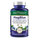 Productos de pureza MagBlue - Magnesium Bisglycinate Buffered &amp; Más - 90 Tablets
