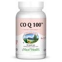 Maxi Health COQ10 100mg cápsulas – 100 mg Coenzyme Q10 para el apoyo al corazón y la energía – Kosher certificado CO Q 10 suplemento – Suplementos de salud sin gluten y sin gluten - 90 cápsulas líquidas