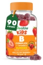 Complejo Lifeable de vitamina B para niños que viven con VIT C ← Gran Tasting B Complejo Gummies ← Vegan Kids B Complex  durable Energy and Nerve Support ← 90 Gummies
