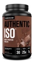 Fábrica Jacked Authentic ISO Grass Fed Whey Protein Isolate Powder - Bajo Carb, no GMO Muscle Building Protein w / No Fillers, Post Workout Recovery, Chocolate