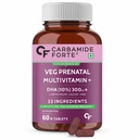 Carbamide Forte Veg Prenatal | Multivitamin for Pregnancy with DHA 300mg | Multivitamin for Women - 60 Tablets