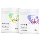 THORNE - Amino Complex Bundle - Promociona la Masa de Lean y la Producción de Energía - Lemon &amp; Berry Flavors