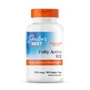 Médicos Mejor Metil B12 Fully Active, Methylcobalamin, Energía, Memoria, " Mood Support, Non-GMO, Gluten Free, Soy Free, Vegan 180 Veggie Caps