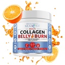 Multi Collagen Powder con Tipos I, II, III, V, X - Suplemento de Gestión de Peso con Vitamina C &amp; Ácido Hialurónico – Soporta la piel, el cabello, las uñas, el metabolismo, la salud mixta &amp; muscular – 20 servicios (1)