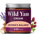 Crema de Yam Salvaje para el Equilibrio de Hormonas ← 3450mg Wild Yam for Herbal Menopause " PMS Support Enriched with Vitex, Black Cohosh, Lavender " Más ← Estrogen " Progesterone Free Balancing Cream ← 4 Oz.