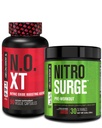 Chaquetas de fábrica Pre Workout Stack - N.O XT Nitric Oxide Booster &amp; NITROSURGE High Energy Pre Workout Fuel