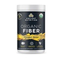 Nutrición antigua Polvo de fibra orgánica, mango de piña, fibra soluble de Acacia & Konjac Root, soporta salud digestiva, reduce el rubor, 13.5 oz