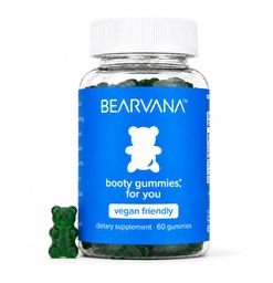 BEARVANA Peach Support Gummies for Women ← Herbal Suplemento con 9 Botánicos Incluyendo Maca Root, Fenugreek " Ginger  tolera Essential Vitamins ← Berry Flavor ← 60 Gummies
