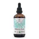 Fruta de Bilberry USDA Extracto Sin Alcohol Orgánica ← Suplemento dietético, Tintura de alta potencia  Made from Bilberry (Vaccinium Myrtillus) Fruta seca 4 oz