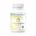 Dr. Clark Glutathione Reducido Suplemento Antioxidante, 500 MG, 60 cápsulas