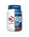 Dymatize Elite 100% Whey Protein Powder, Chocolate, 25g de Proteína, 5.5g BCAAs, Menos Than 140 Cal., Gluten Free, 3g Carb, 2g Sugar, 3g Fat (25 Servings)