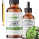 Orgánica de Usnea Liquid Drops - Soporte natural y salud respiratoria para adultos - Vegan, Sin alcohol, Made in USA, 2 Fl Oz