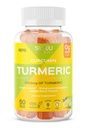 SUKU Turmeric Curcumin Sugar Gummies gratis con 1003mg de Turmeric - Black Pepper Protege el hígado, mejora la digestión, respuesta de inflamación " salud conjunta – limón sabor (50 Gummies)