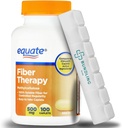 Terapia de fibra equivalente 500mg Suplemento, 100 Conde, 7 Day Pill Organizer Incluido - 1 Pack