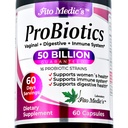 Laboratorio FITO MEDIC - Probióticos para Mujeres - 50 Billones CFU de probióticos- 60 días Servir s -probióticos para Salud Digestiva- 16 - probiótico - Blend. Promueve Equilibrio Digestivo.