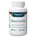 Pattern Wellness Quercetin Suplemento con Bromelain - Función Inmuna &amp; Apoyo a la Salud Celular - Antioxidante &amp; Whole Body Wellness - 60 cápsulas Vegan
