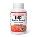Factores naturales Bioactive Quercetin EMIQ - Immunity Support Supplement with Vitamin C - Quercetin for Upper Respiratory & Heart Health - 60 Vegetarian Capsules (60 Servings)