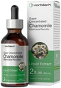 Horbäach Chamomile Extract Liquid TENIDO 2 fl oz Tincture TENIDO Alcohol Gratis TENIDO Suplemento de hierbas súper concentradas ANTE LAS gotas vegetarianas ANTE NO GMO, Gluten Free