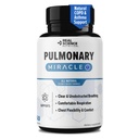 Pulmonary Miracle COPD Relief and Lung Detox Capsules to Clear Lungs & Aid Breathing - Lung Support Supplement with Vinitrox &amp; GABA for Long-Term Cough &amp; Respiratory Relief, 60 Caps