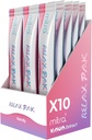 Mitra9 Kava Powder RelaxPak - Kandy Kava Extract Powder Packets ← Mood Enhancer Silencio basado en la planta promueve la calma natural " Clarity ← Easy Open Single-Serving Stick (10)