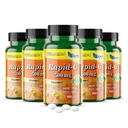 America Medic &amp; Science Rapid-C 500mg Vitamin C Supplement 500 Tablets (5 Pack of 100 Tablets) Daily Immune System Support, Antioxidant peru Vegan, Non-GMO Coated Ascorbic Acid for Adult Men &amp; Women