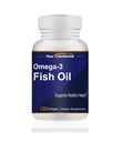 Omega-3 aceite de pescado 1000 mg, salud cardíaca, 120 softgels
