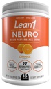 Lean1 Neuro, Energía mental Powder Bebida, sabor a naranja, 15 tubo de servicio por Nutrition53
