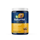NaturVet VitaPet Senior Daily Vitamin Dog Supplements Plus Glucosamine – Incluye vitaminas Full-Spectrum, minerales – Soporte conjunto para perros más viejos, activos – 120 Ct. Mandíbulas suaves