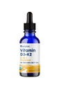 NativePath D3K2 Tintura – 2000IU Vitamina D3 y Vitamina K2 Suplemento con aceite orgánico MCT – 1 onza fluida – Biodisponibilidad rápida Multi-Vitamin para fuerza ósea y bienestar corporal total, 30 servicios