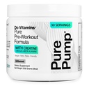 Hacer Vitaminas - PurePump Unflavored All-Natural Pre Workout Powder para Hombres &amp; Mujeres - Limpiar Preworkout con Creatine, BCAA, Beta Alanine - Mejor para la Energía, Focus &amp; Pump - Vegan, Keto, Paleo 30 Servimientos