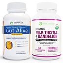 All-Natural Liver and Gut Support ← Orgánica Milk Thistle, Orgánica Dandelion Root & Orgánica Black Pepper ¦ Ginger, Artichoke Leaf Extract, Deglycerized Licorice Root & Patented Zinc Carnosine