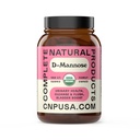 Productos naturales completos Cápsulas orgánicas D-Mannose - Píldoras D-Mannose Puras 100 Cuenta para la salud UTI, la vejiga, " Urinary Tract Health