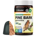 BIO KRAUTER Pine Bark Extract Gummies - 300 mg Strength - 60 Chews veganos - French Maritime Pine Bark Extract - Antioxidant Supplement - 95% Proanthocyanidins - Pectin-Based Formula