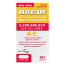 Probiótico diario con Bacillus Coagulans, Suplemento dietético para la salud digestiva, 100 cápsulas
