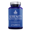Thrivous Serenity Nightly Nootropic – Sleep & Relaxation Formula con KSM-66 Ashwagandha, L-Theanine, Magnesium Glycinate &amp; Melatonin – 60 cápsulas Vegan