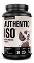 Fábrica Jacked Authentic ISO Grass Fed Whey Protein Isolate Powder - Bajo Carb, No GMO Muscle Building Protein w/No Fillers, Post Workout Recovery, Cookies &amp; Cream