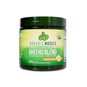 Muscle Ecológico Super Verdes Polvo Orgánico Superalimentario Polvo con Probióticos, Spirulina, Clorella y Matcha sometida No-GMO, 30 Servimientos
