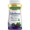 Bounty Elderberry Gummies, Suplemento dietético, soporta la salud inmune, contiene vitamina A, C, D, E y Zinc, 100 mg, 120 Gummies