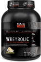 GNC AMP Wheybolic Clinically Protein Powder, 40g Whey Protein, BCAA, Leucine, Aumenta la fuerza muscular, el edificio del músculo, 3er partido testado, Gluten Free, Banana Milkshake, 25 servicios