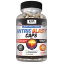Kaya Naturals - Nitric Blast Potent All-Natural Herbal Supplement for Maximum Health Benefits Silencio Pre-Workout ← Mejorar la energía ← Mejorar el rendimiento nocturno (60 Cuenta (Pack of 1)