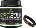MPA Supps CortiSolve - Supreme Cortisol Optimizing Agent Bundle with a Motivational Wristband pulsera to Motivate and Support You - 28 Servings - Hot Cocoa