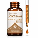 Lions Mane Liquid - Mane Tintura Mane de León para la memoria, Focus & Clarity - Lions Mane Suplemento - Lions Mane - Lion Mane Mushroom Suplemento - Nootropics Brain Support Suplemento - (1 Pack)
