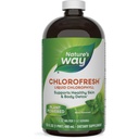 Manera de la naturaleza Chlorofresh, clorofila líquida, soporta la piel sana y la desintoxicación corporal*, suplemento de desodorante interno*, apoya las vías de desintoxicación del hígado*, sabor de la menta, 16 Fl. Oz